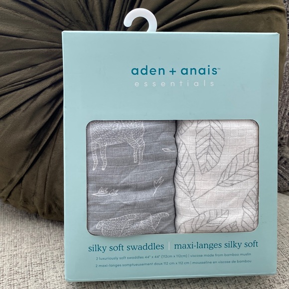 aden + anais Other - Aden + Anais | 2 bamboo muslin baby swaddles